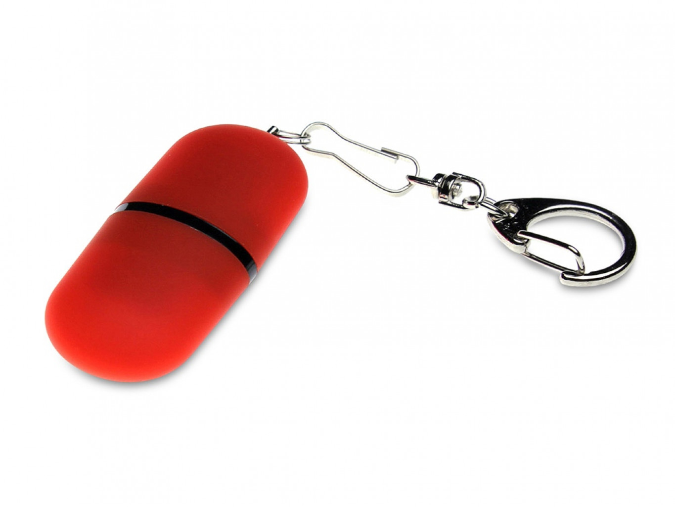 USB 2.0- флешка «Goutte Soft-touch» на 8 Гб каплевидной формы