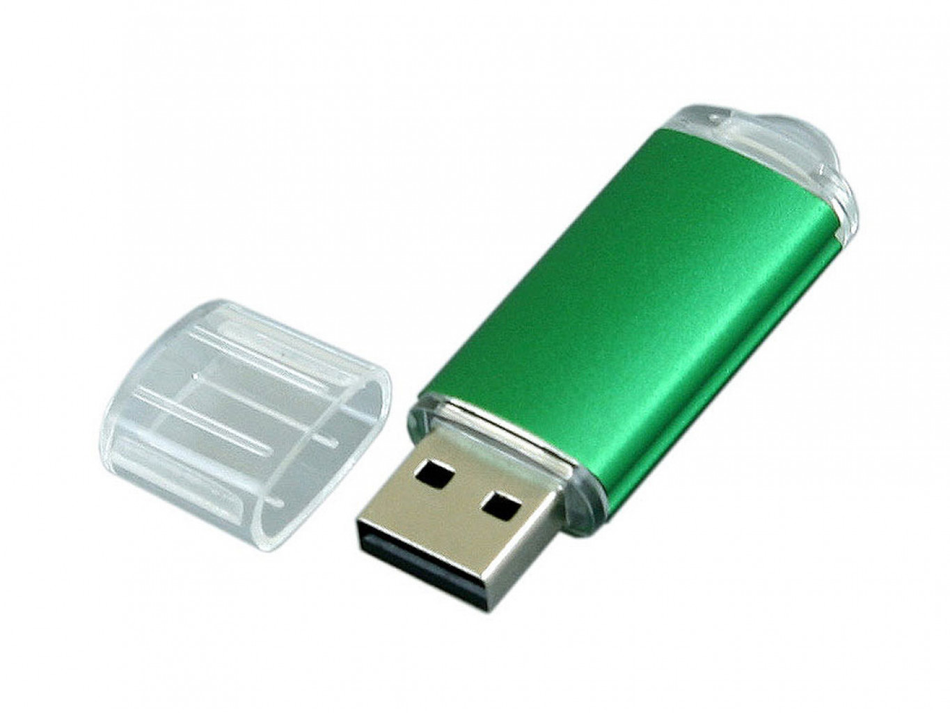 USB 3.0- флешка на 64 Гб с прозрачным колпачком