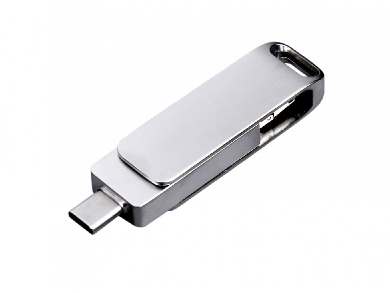 USB 3.0-флешка на 32 Гб 3-в-1 с разъемами Micro USB и USB-C