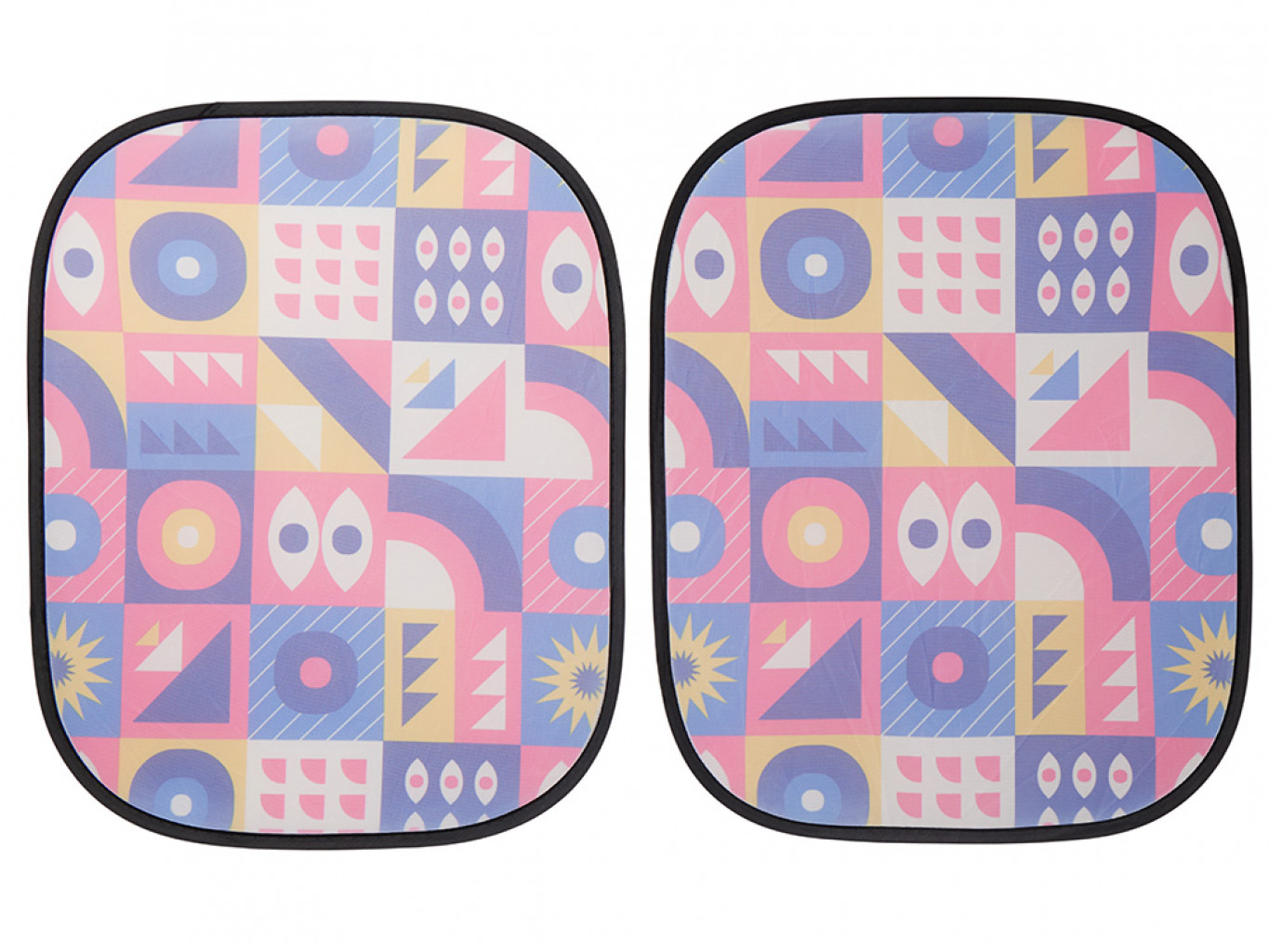 Комплект из 2-х автомобильных солнцезащитных экранов с возможностью полноцветной печати