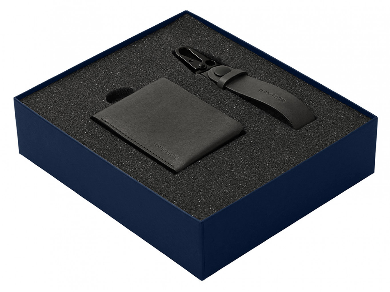 Подарочный набор Long River: кошелек, ремешок для ключей Подарочный набор Long River: кошелек, ремешок для ключей