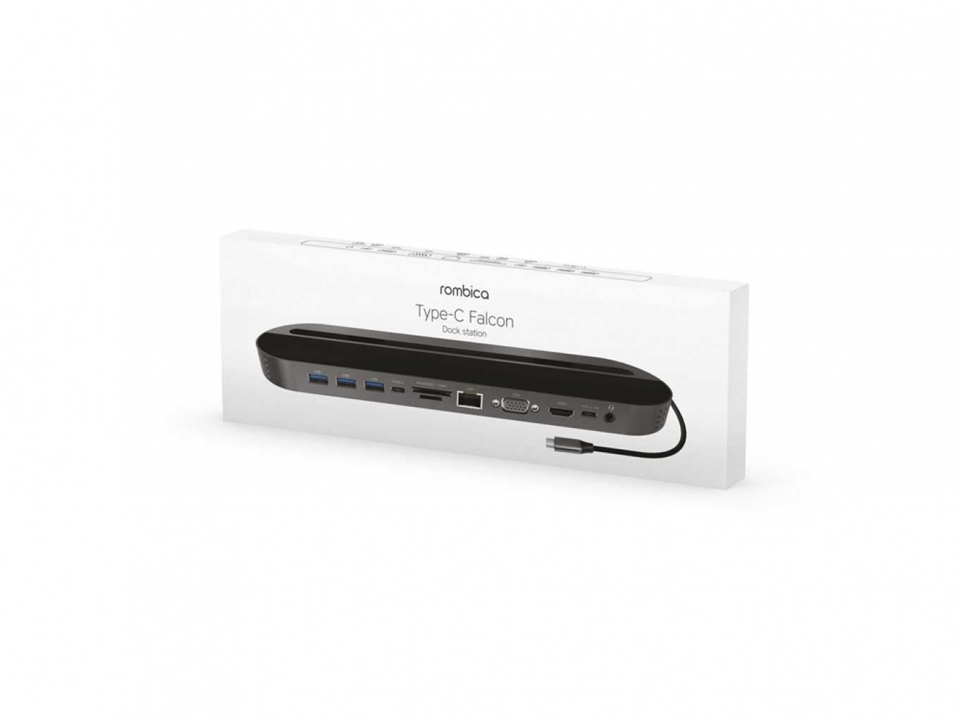 Хаб USB Type-C 3.0 «Falcon» Хаб USB Type-C 3.0 «Falcon»