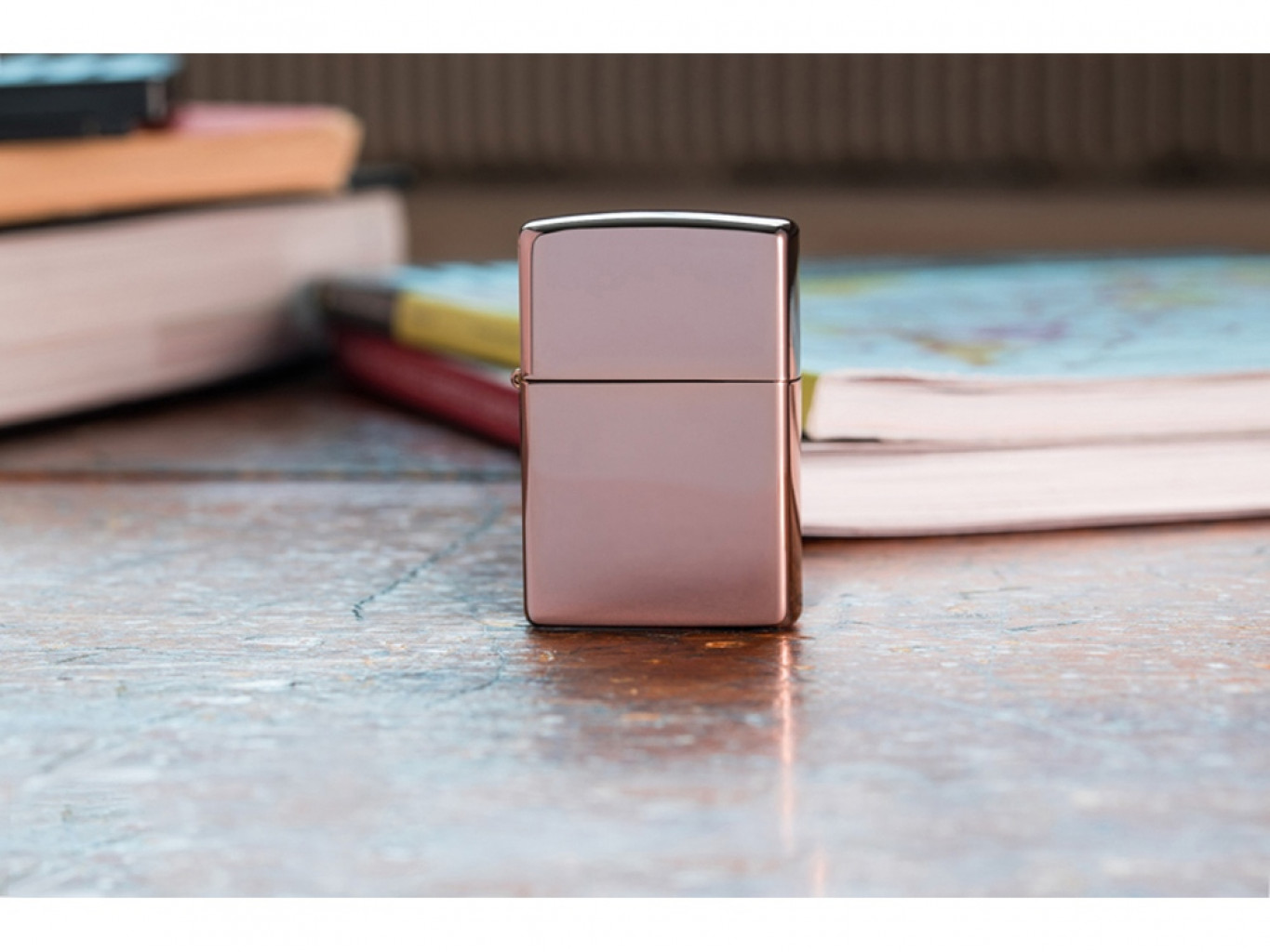 Зажигалка ZIPPO Classic с покрытием High Polish Rose Gold