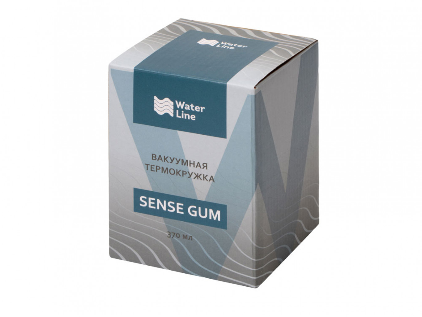 Вакуумная термокружка «Sense Gum», непротекаемая крышка, soft-touch