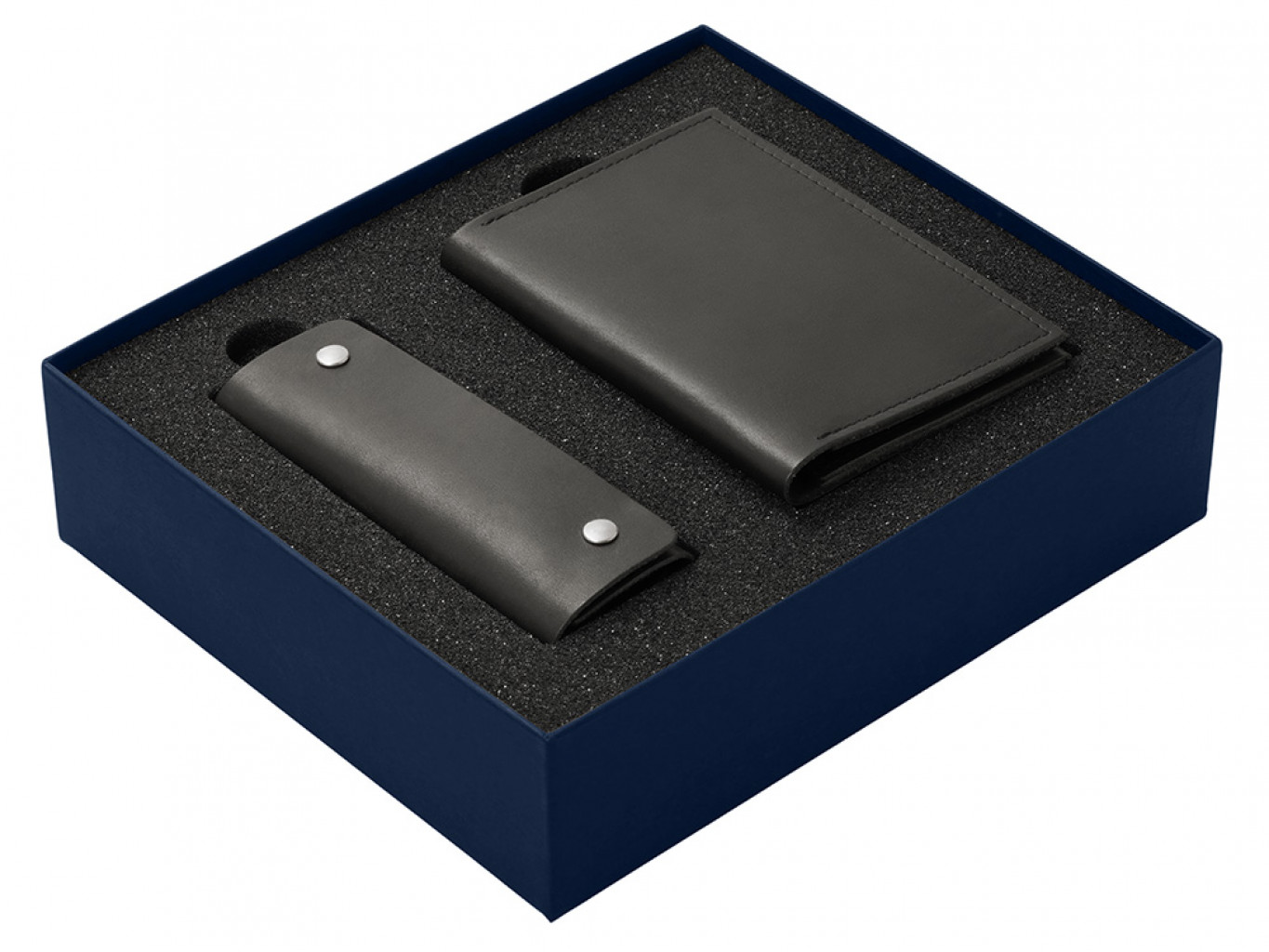 Подарочный набор Long River: обложка для паспорта, ключница Подарочный набор Long River: обложка для паспорта, ключница