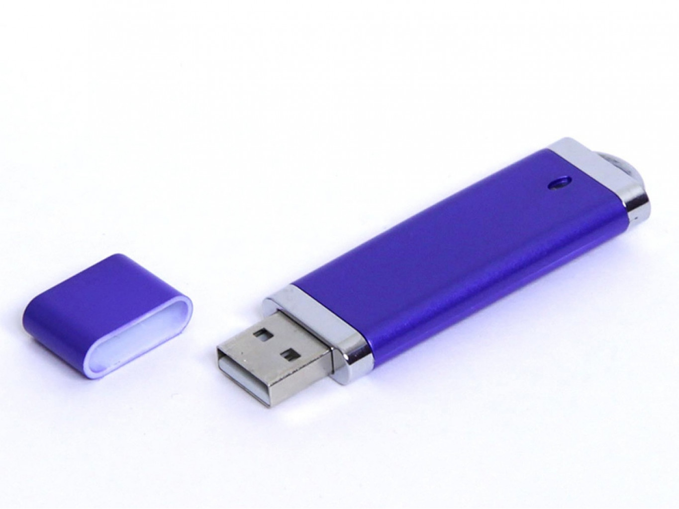 USB 3.0- флешка промо на 128 Гб прямоугольной классической формы