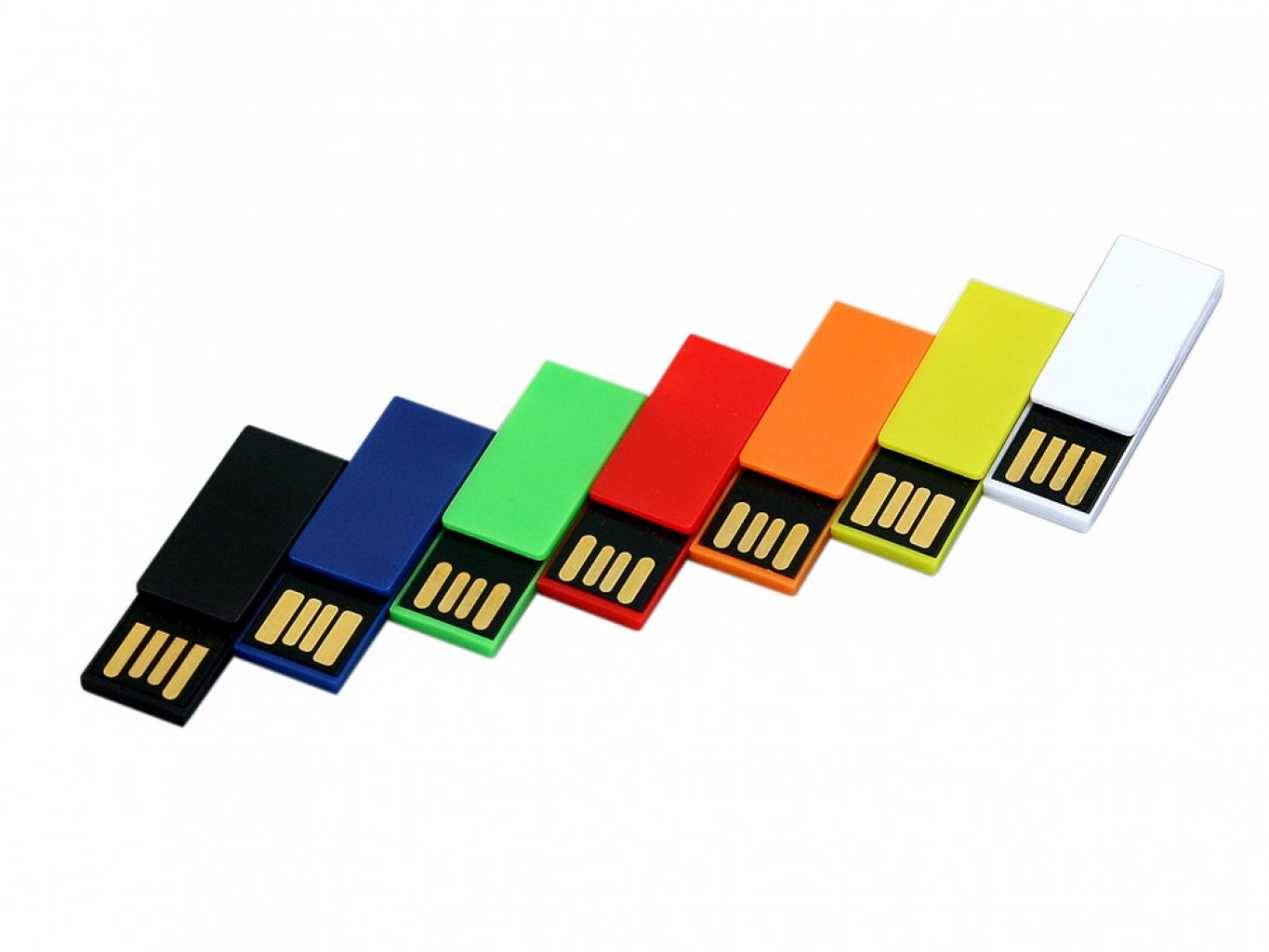 USB 2.0- флешка промо на 16 Гб в виде скрепки