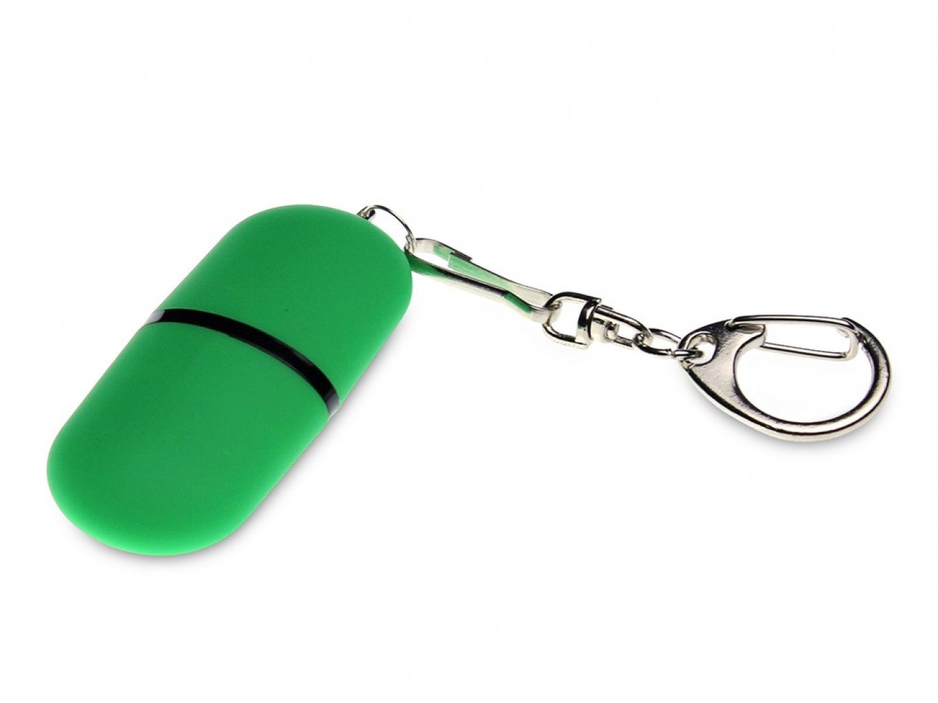 USB 2.0- флешка «Goutte Soft-touch» на 32 Гб каплевидной формы