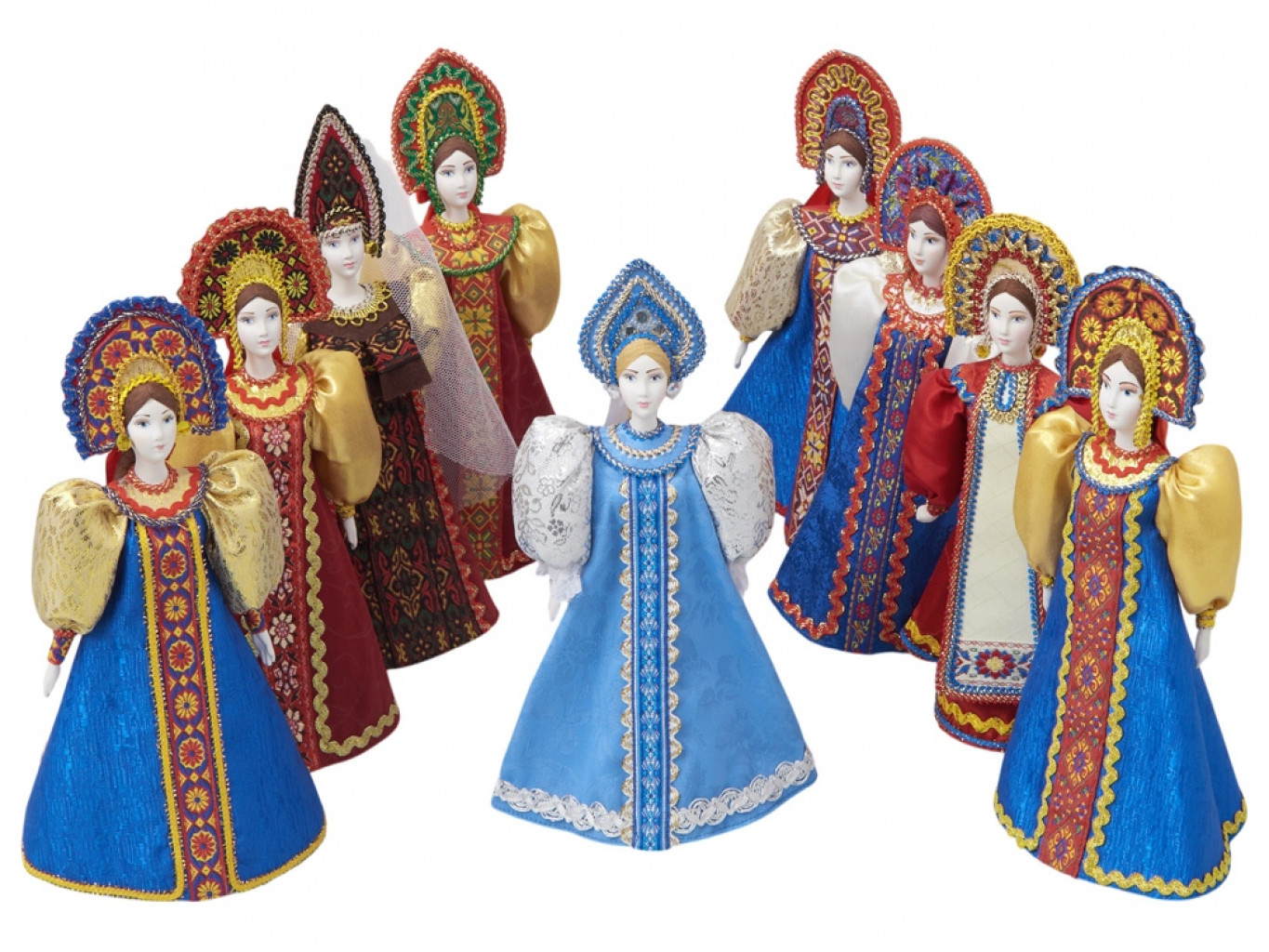Подарочный набор: кукла фарфоровая, чай Подарочный набор: кукла фарфоровая, чай