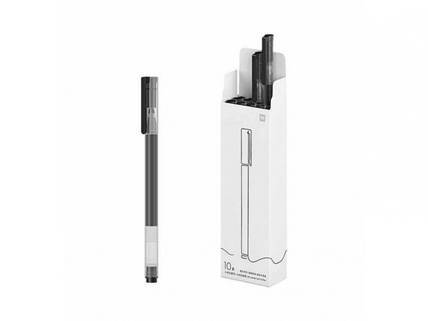 Ручка гелевая «Mi High-capacity Gel Pen», 10 шт. Ручка гелевая «Mi High-capacity Gel Pen», 10 шт.