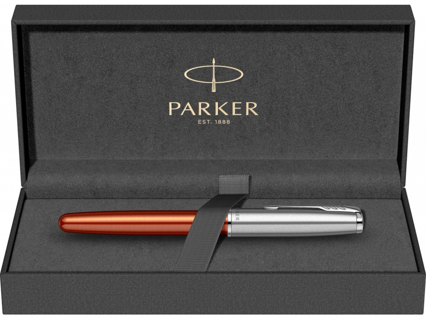 Ручка перьевая Parker «Sonnet Essentials Orange SB Steel CT»