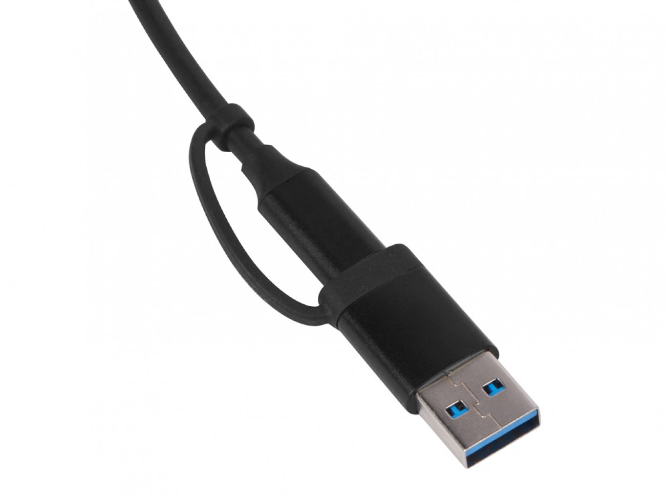 USB-хаб «Link» с коннектором 2-в-1 USB-C и USB-A, 2.0/3.0