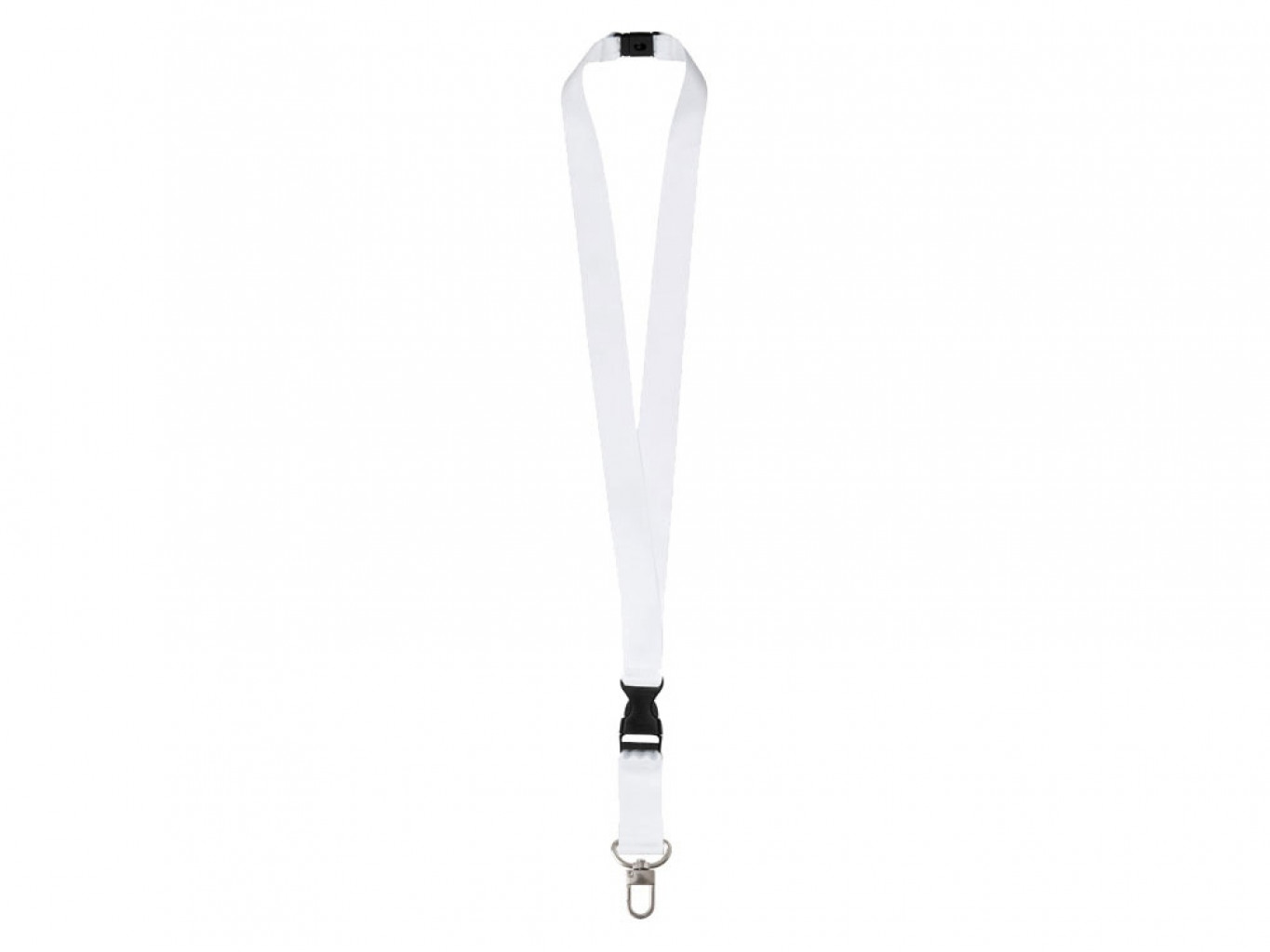 Ланъярд под сублимацию с карабином, межуровневым замком и замком обрыва, 2,5 см
