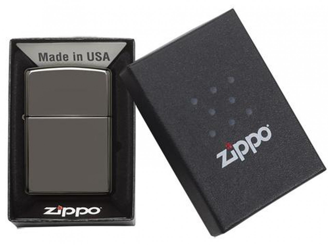 Зажигалка ZIPPO Classic с покрытием Black Ice®