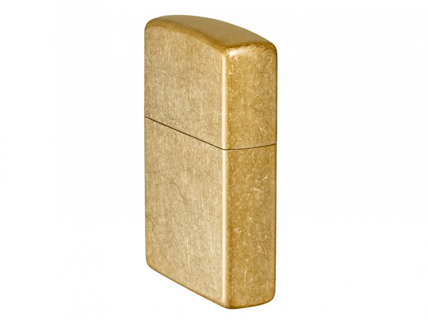 Зажигалка ZIPPO Classic с покрытием Tumbled Brass