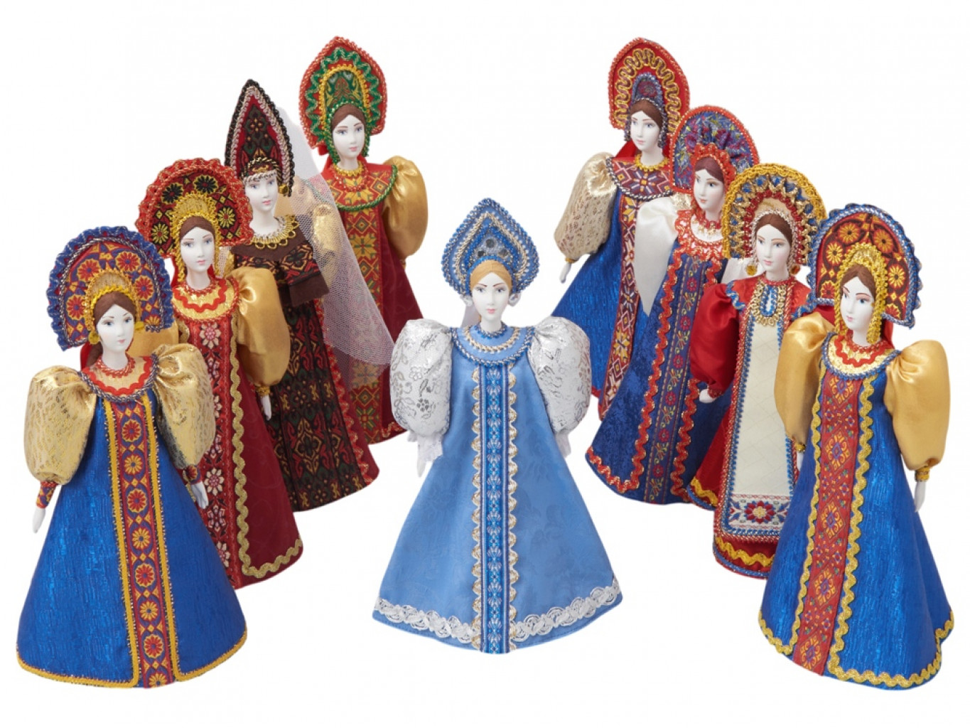 Подарочный набор: кукла фарфоровая, мёд с миксом из орехов Подарочный набор: кукла фарфоровая, мёд с миксом из орехов