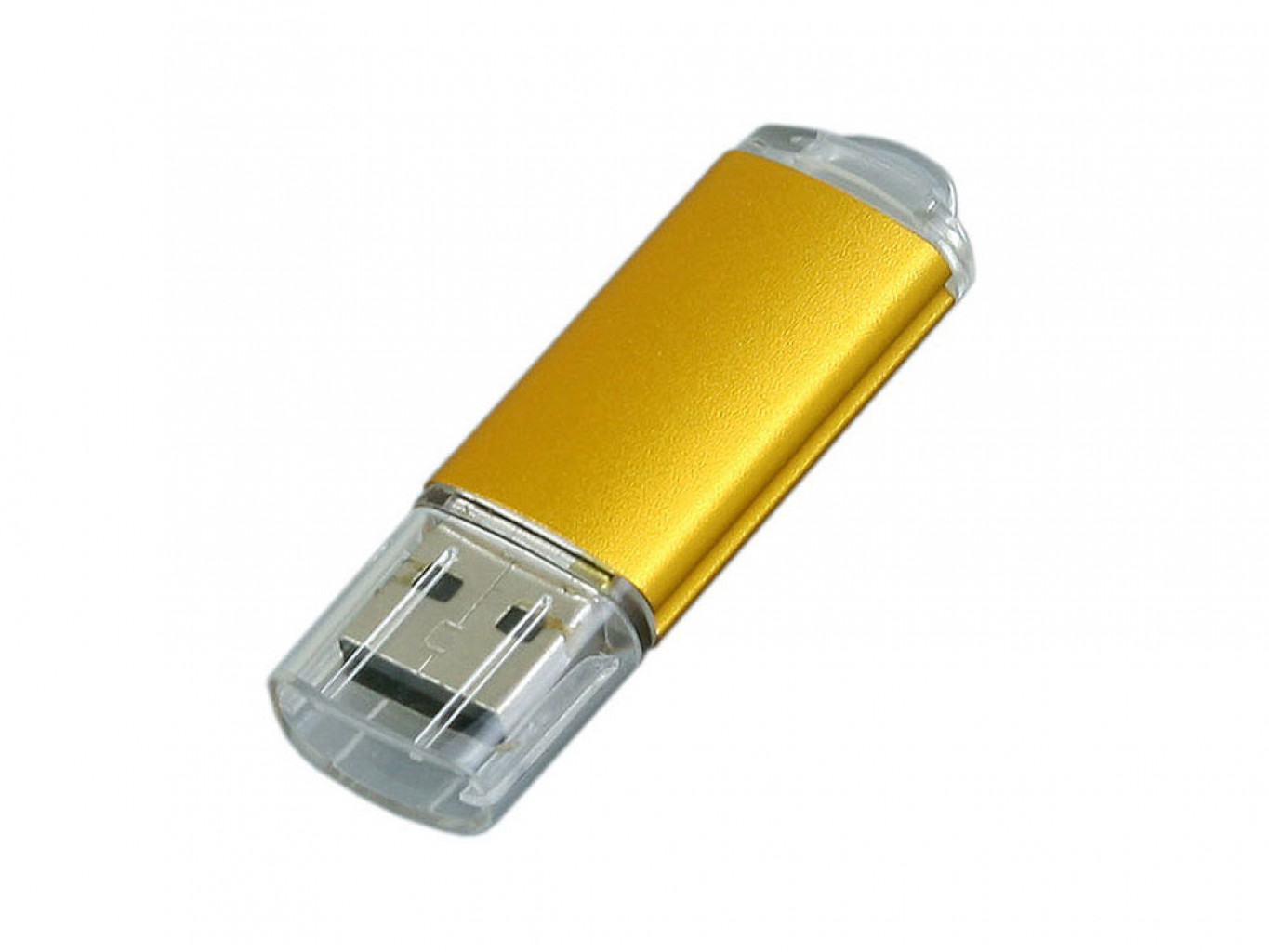 USB 3.0- флешка на 128 Гб с прозрачным колпачком