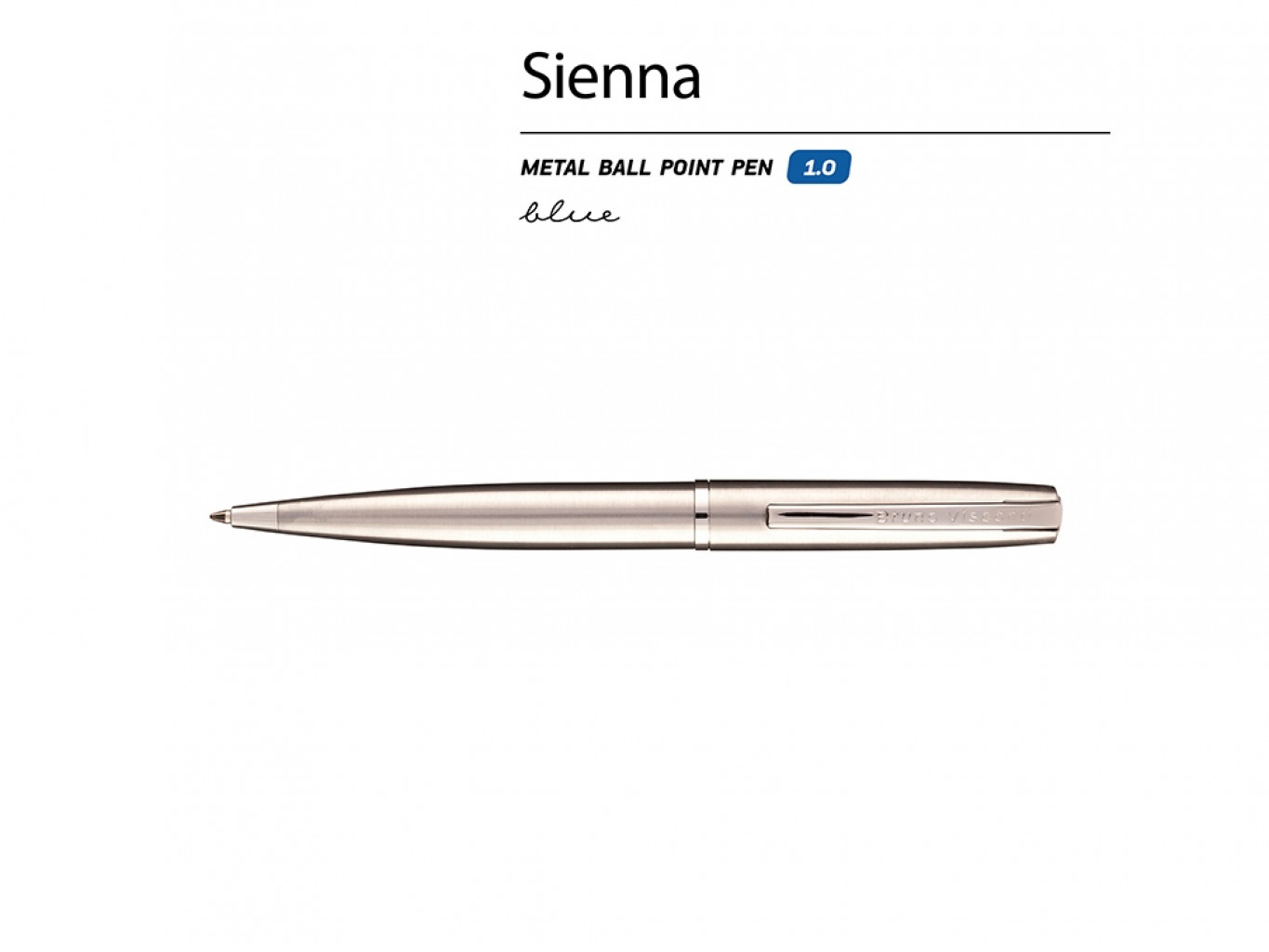 Ручка металлическая шариковая «Sienna»