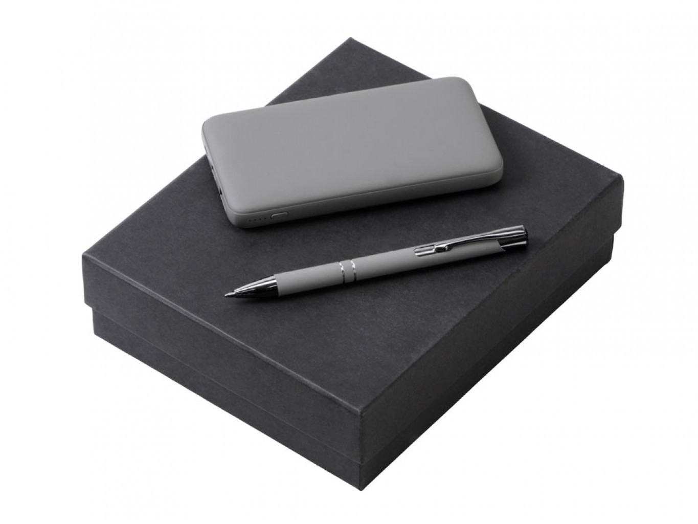 Подарочный набор "Color it" с металлической ручкой и повербанком