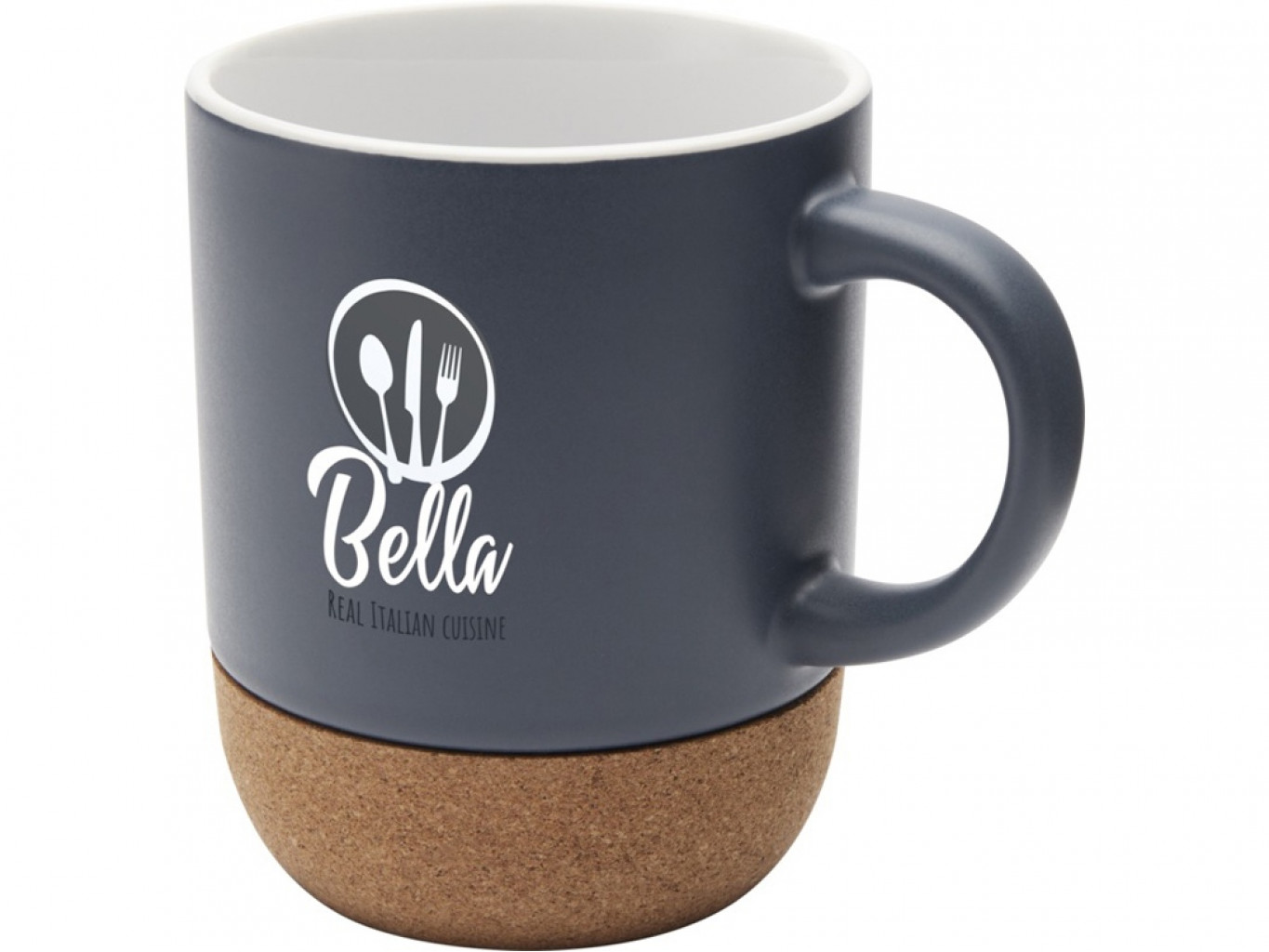 Керамическая кружка «Billie» с пробковым дном, матовая