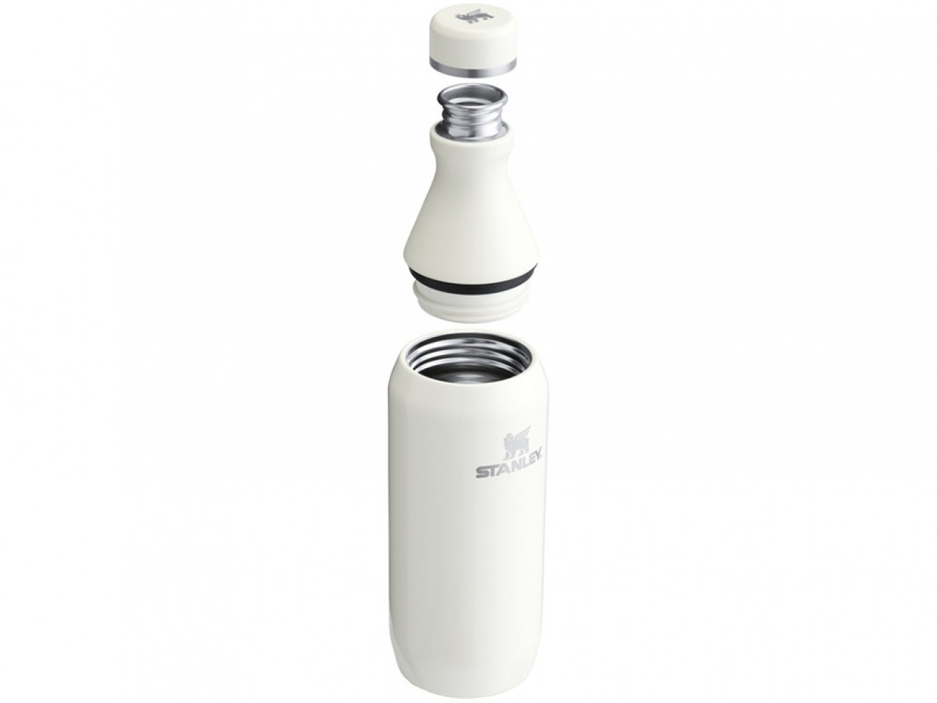 Бутылка для воды Stanley All Day Slim объемом 350 мл - Cream Бутылка для воды Stanley All Day Slim объемом 350 мл - Cream