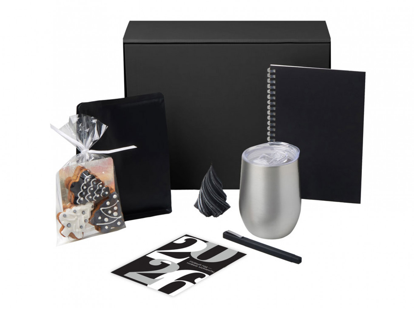 Подарочный набор «Re:Start» с термокружкой, кофе и блокнотом