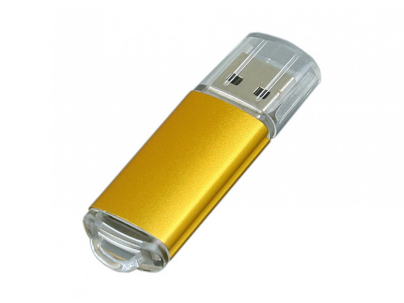 USB 3.0- флешка на 128 Гб с прозрачным колпачком