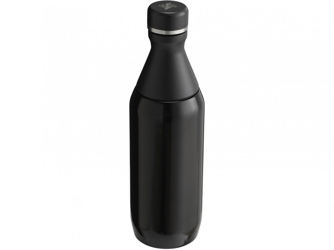 Бутылка для воды Stanley All Day Slim объемом 350 мл - черный глянцевый Бутылка для воды Stanley All Day Slim объемом 350 мл - черный глянцевый