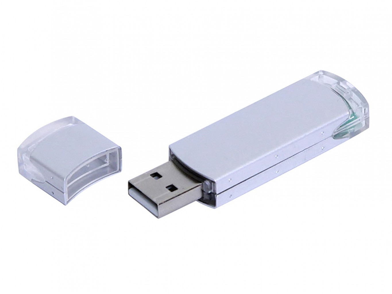 USB 2.0- флешка промо на 32 Гб прямоугольной классической формы