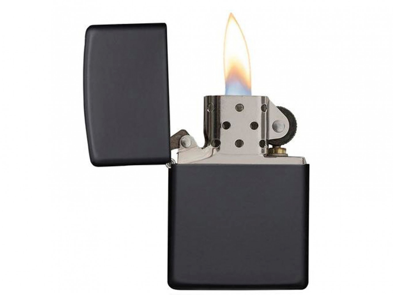 Зажигалка ZIPPO Classic с покрытием Black Matte