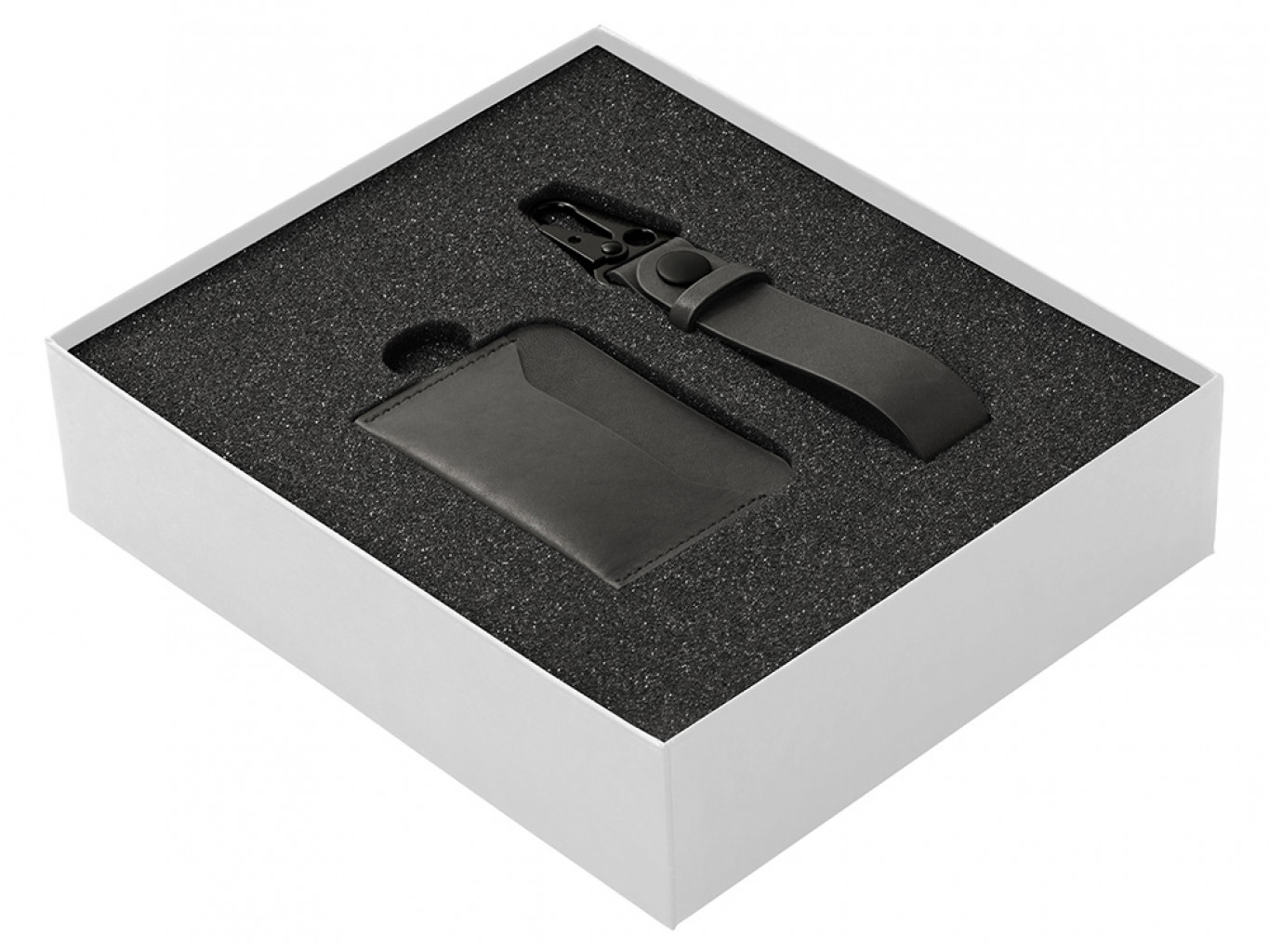 Подарочный набор Long River: картхолдер, ремешок для ключей Подарочный набор Long River: картхолдер, ремешок для ключей