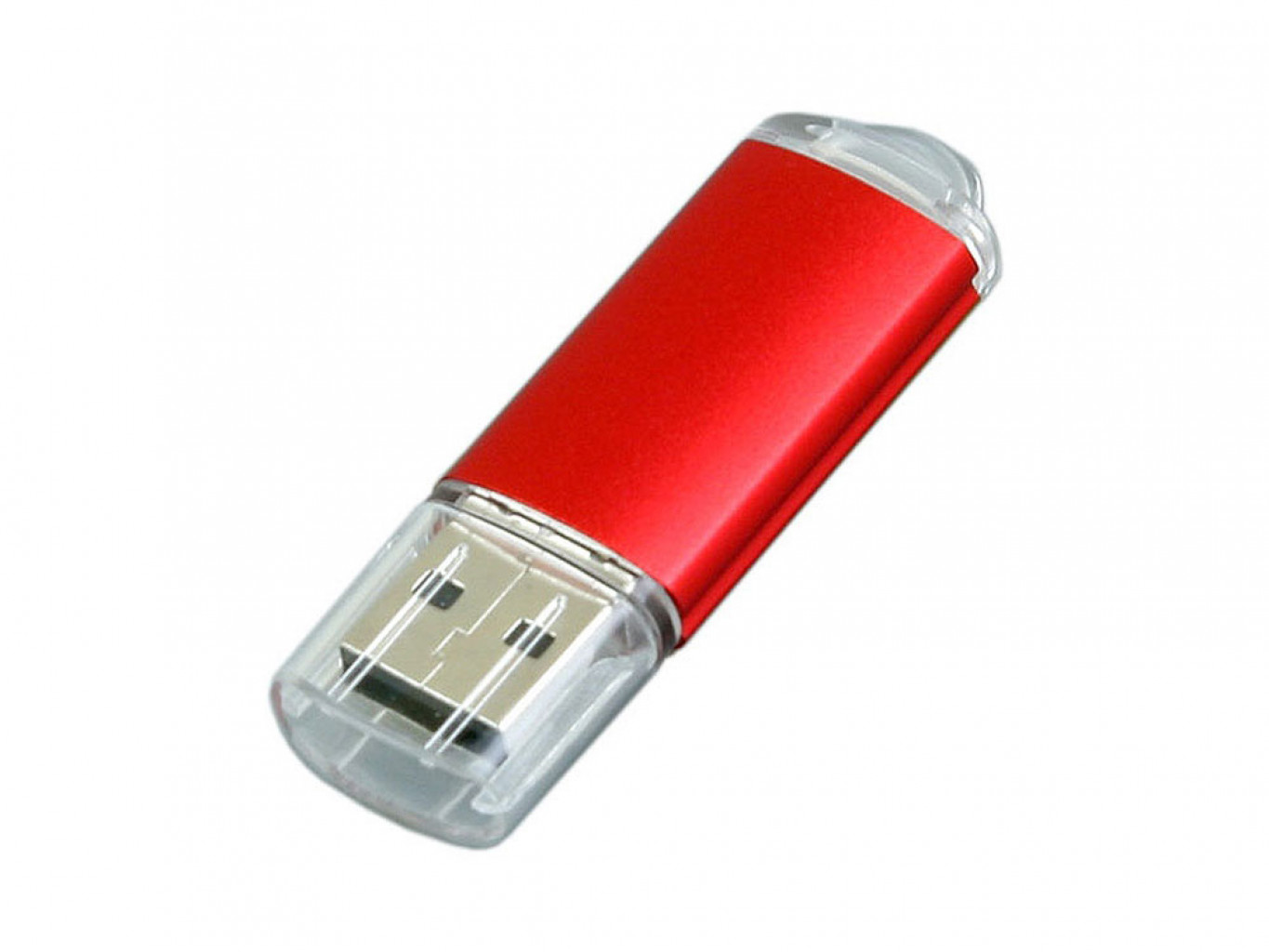 USB 3.0- флешка на 128 Гб с прозрачным колпачком