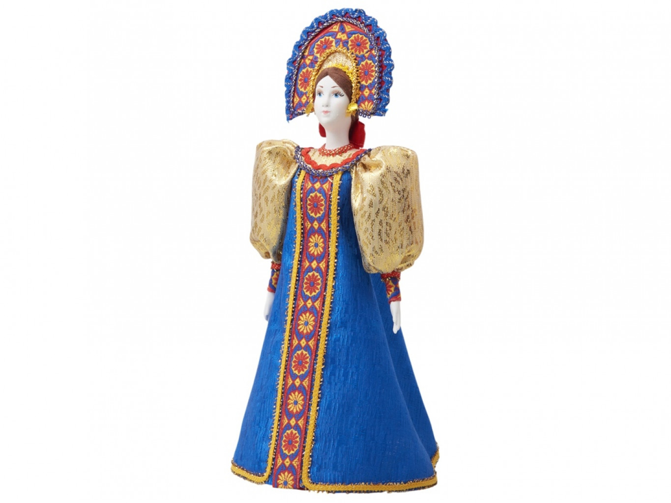 Подарочный набор: кукла фарфоровая, чай Подарочный набор: кукла фарфоровая, чай