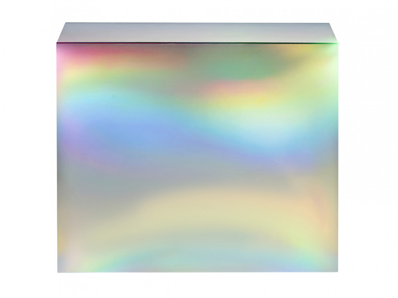 Подарочная коробка с голографическим шубером «Aurora», L