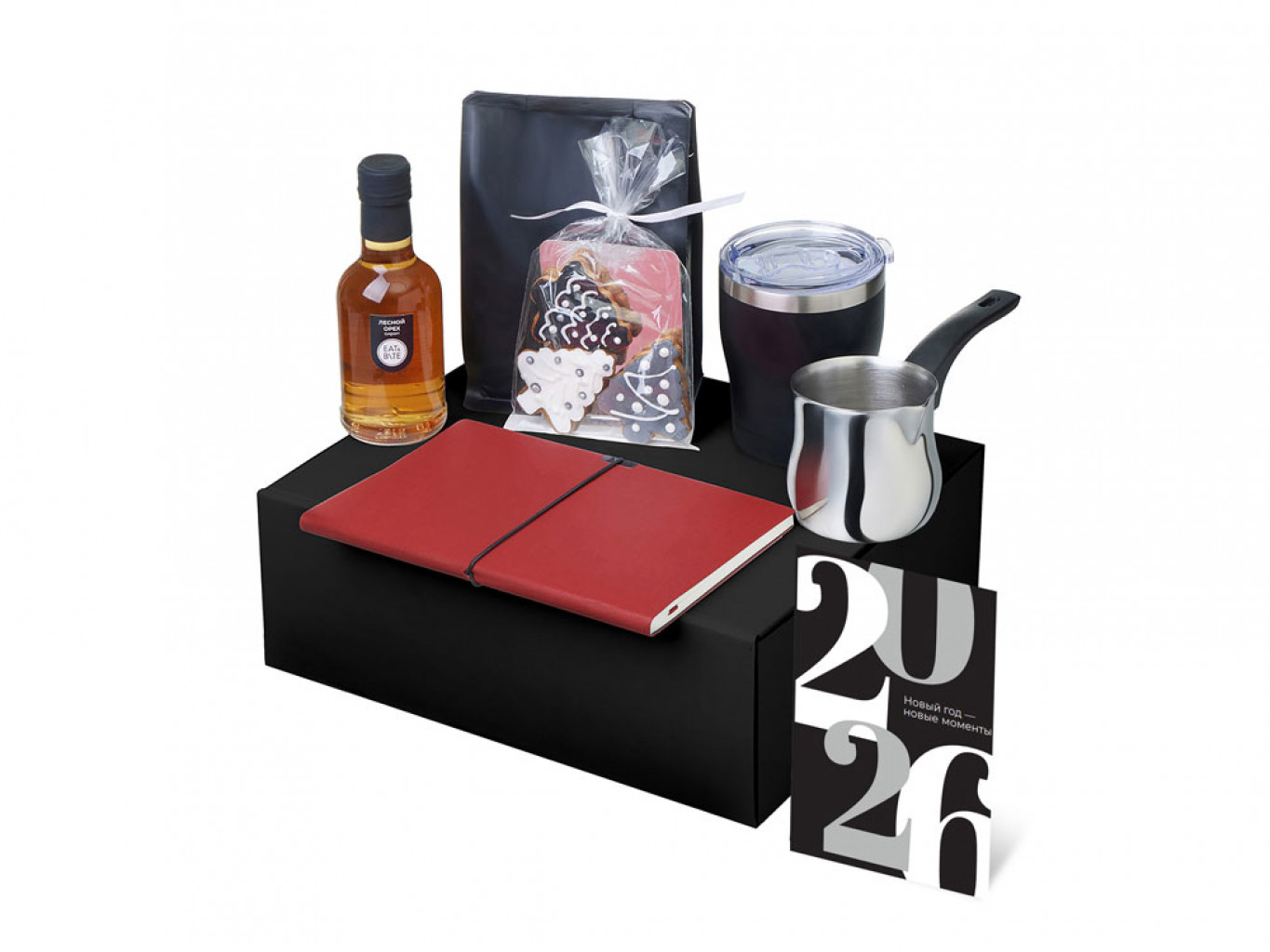 Подарочный набор «Re:Routine» с туркой, термокружкой и кофе