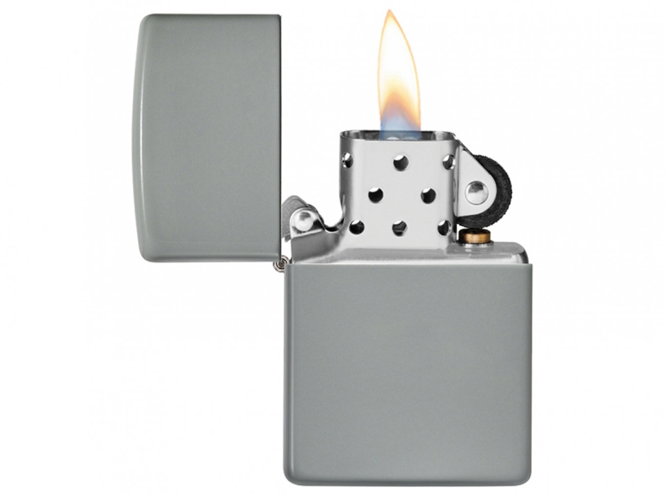 Зажигалка ZIPPO Classic с покрытием Flat Grey