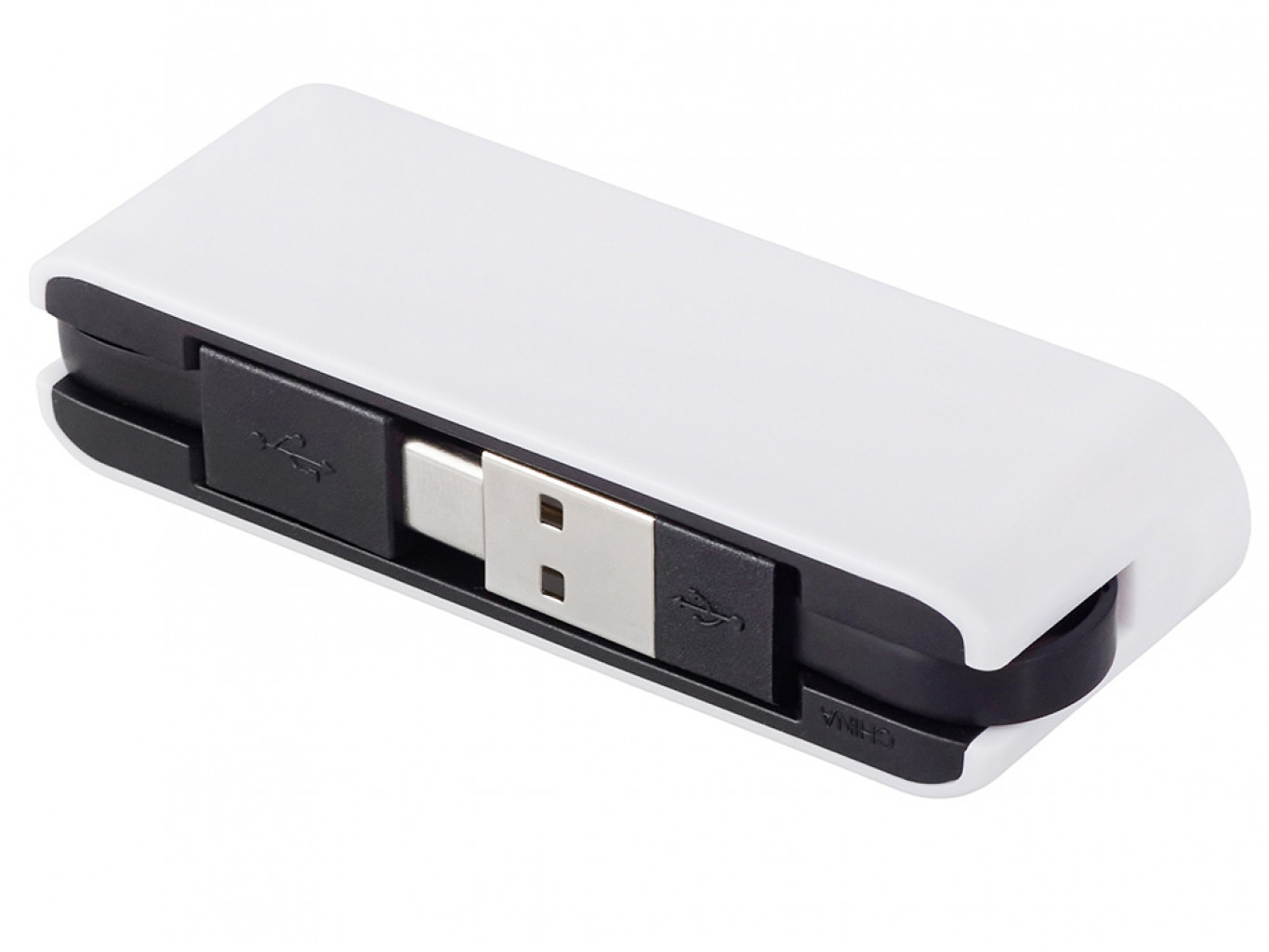 USB-хаб «Hubix» с коннектором 2-в-1 USB-C и USB-A, 2.0 USB-хаб «Hubix» с коннектором 2-в-1 USB-C и USB-A, 2.0