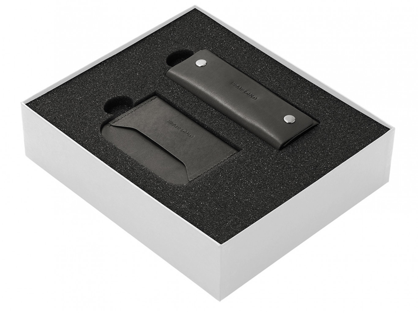 Подарочный набор Long River: картхолдер, ключница Подарочный набор Long River: картхолдер, ключница