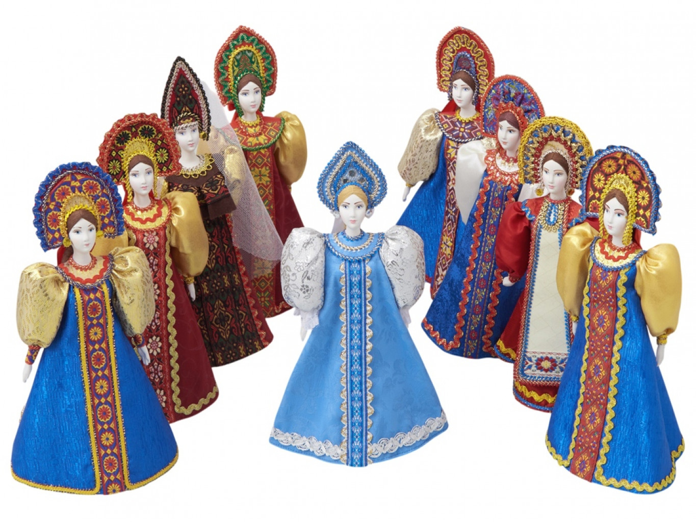Подарочный набор: кукла фарфоровая, мёд с миксом из орехов Подарочный набор: кукла фарфоровая, мёд с миксом из орехов