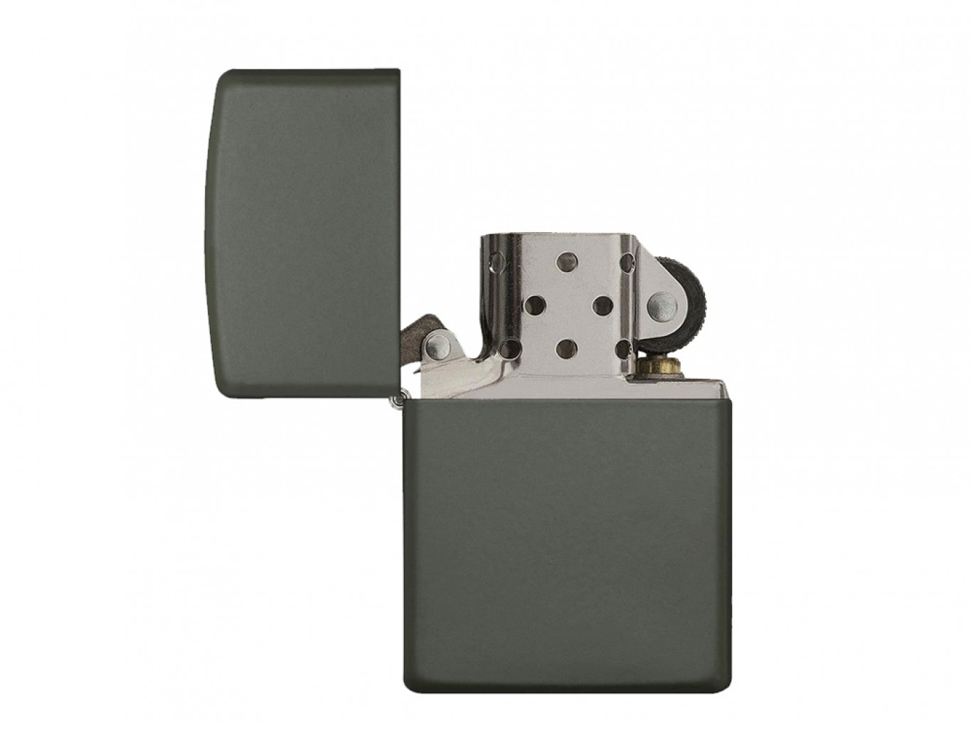 Зажигалка ZIPPO Classic с покрытием Green Matte