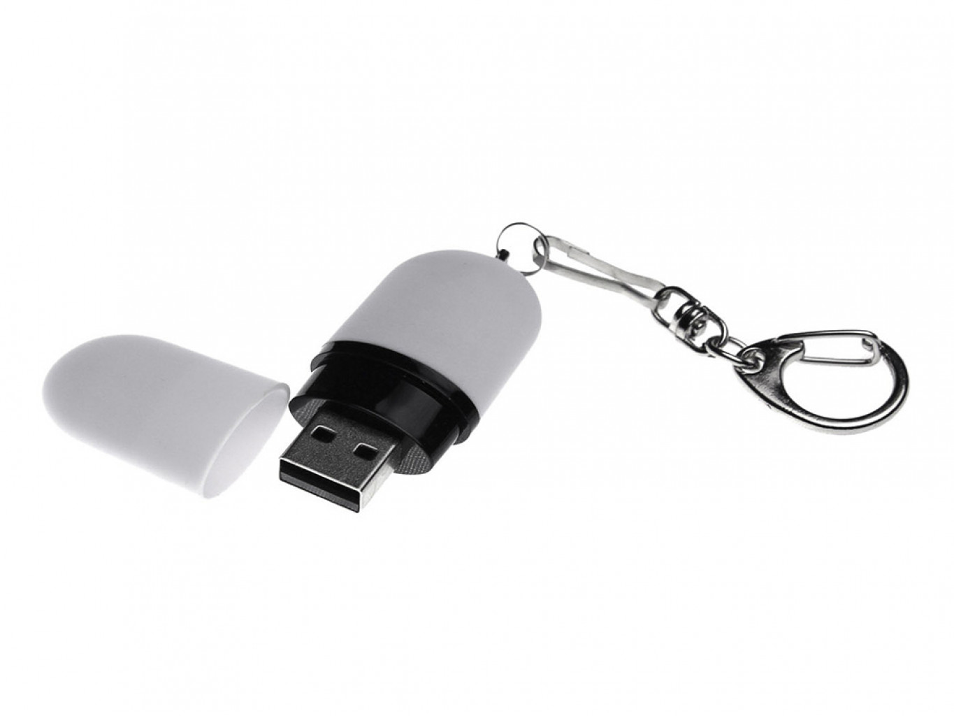 USB 3.0- флешка «Goutte Soft-touch» на 256 Гб каплевидной формы