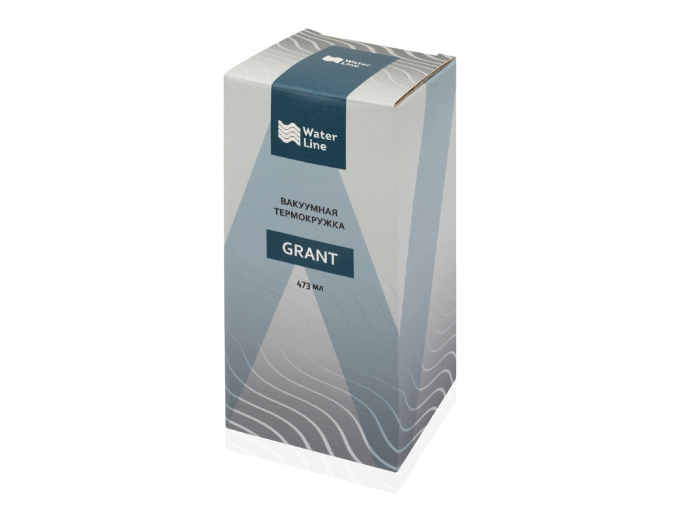Вакуумная термокружка «Grant», soft-touch, тубус