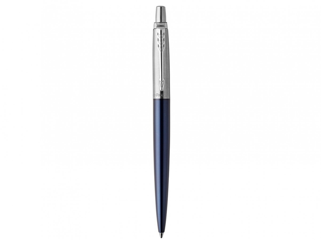 Набор из 2х ручек в подарочной коробке: Parker «Jotter Essential, Royal Blue CT и Parker Jotter Essential, St. Steel СT»