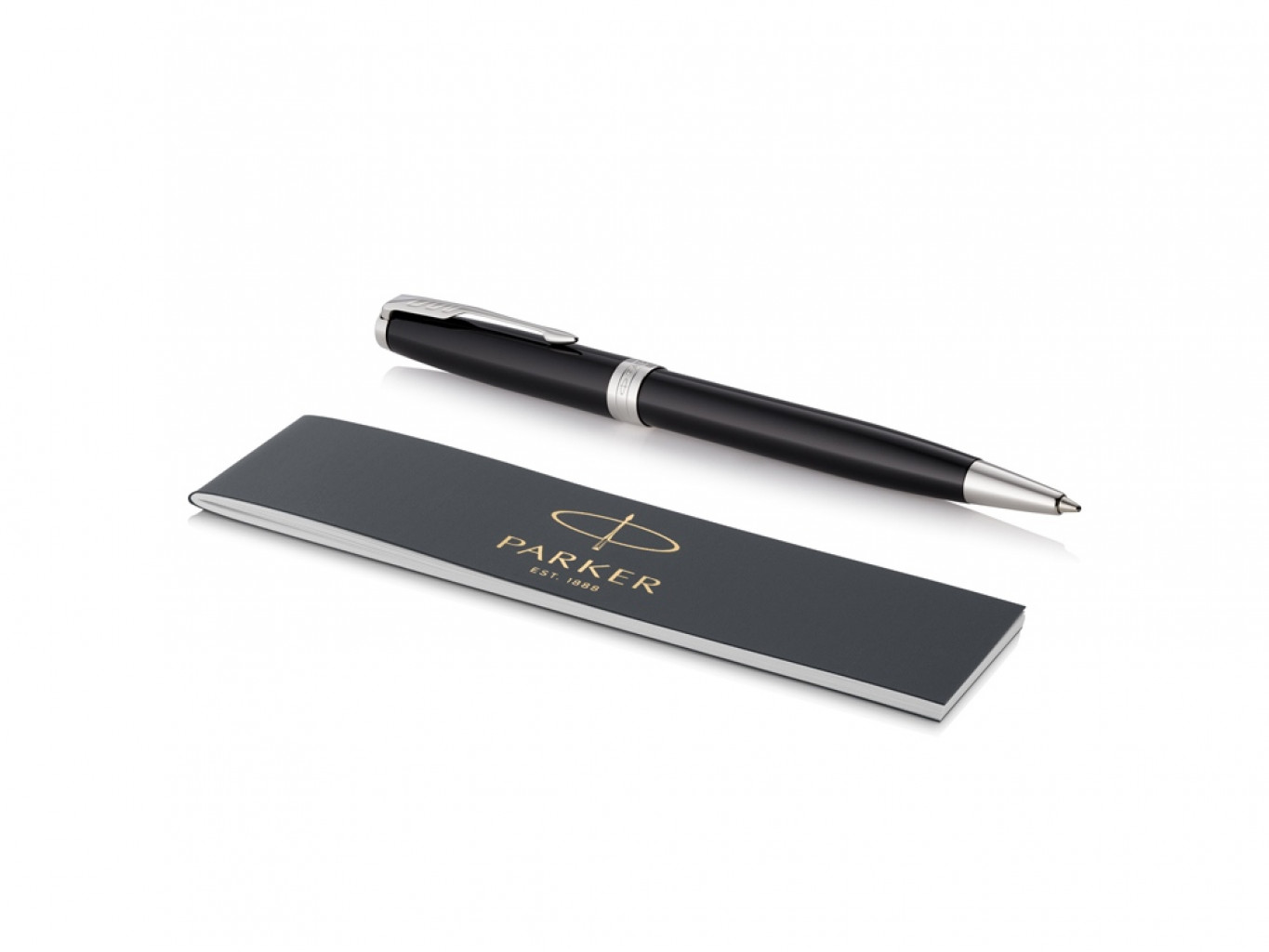 Ручка шариковая Parker «Sonnet Core Black Lacquer CT»