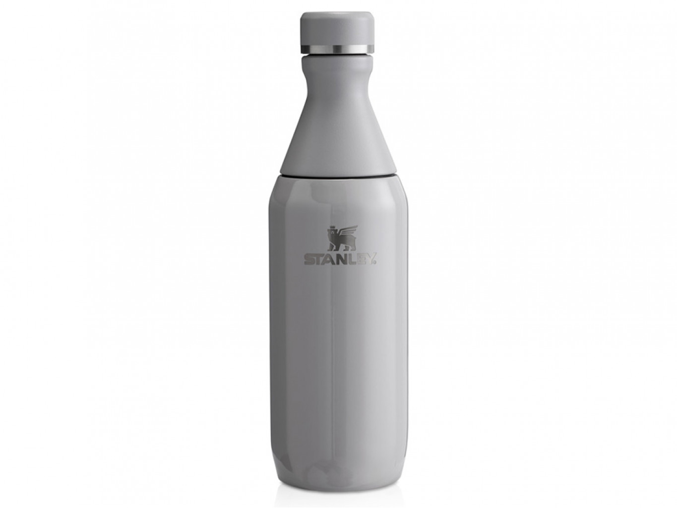 Бутылка для воды Stanley All Day Slim объемом 350 мл - Серый Бутылка для воды Stanley All Day Slim объемом 350 мл - Серый