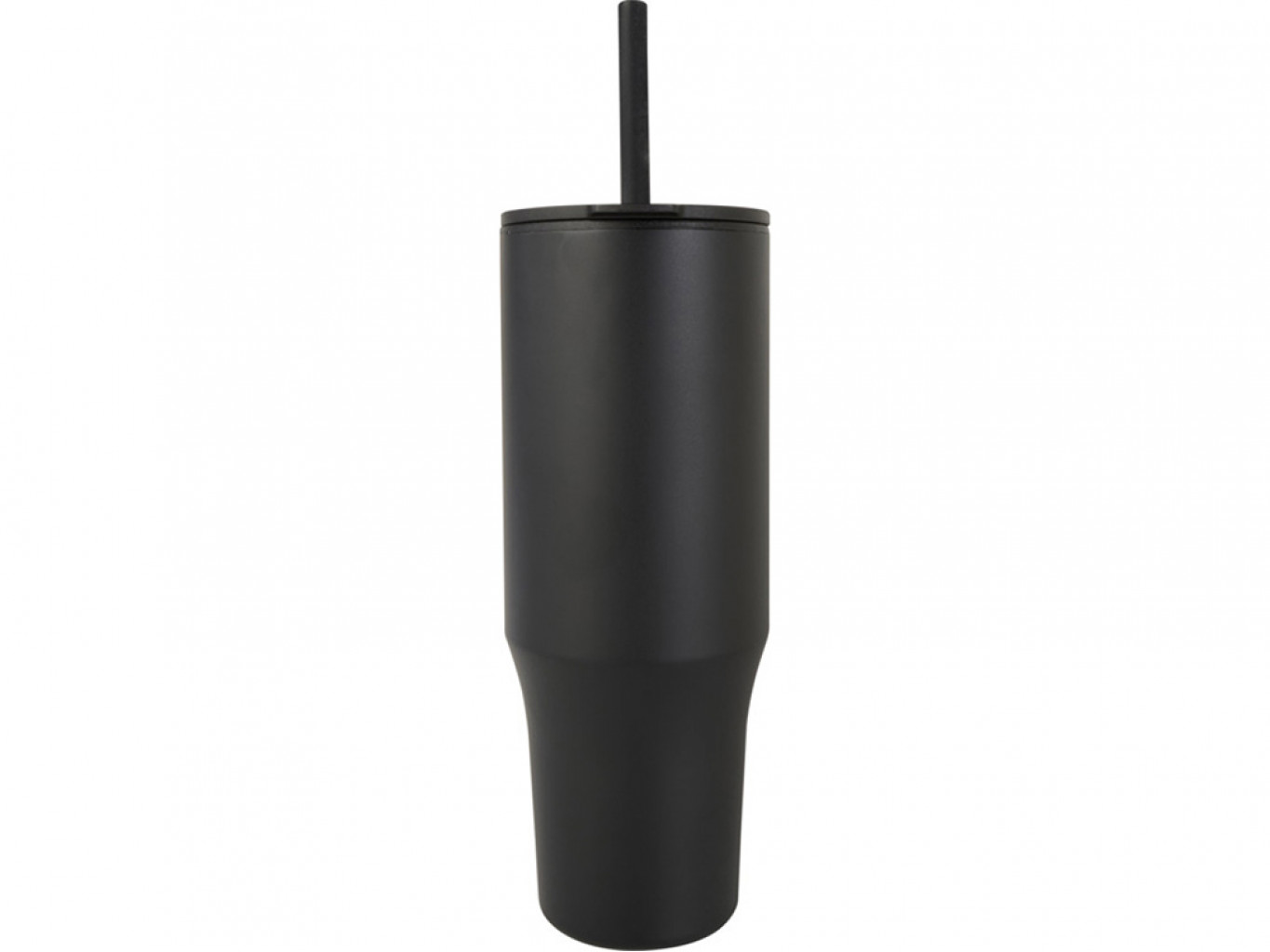 Герметичная термокружка «Brady» с силиконовой трубочкой, переработанная сталь, 900 мл