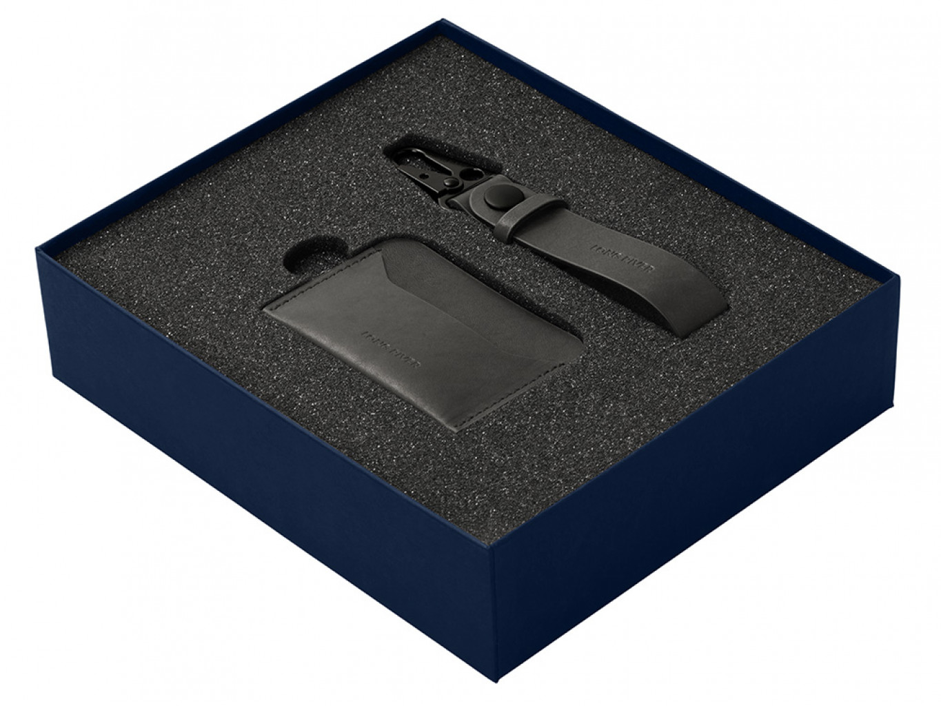 Подарочный набор Long River: картхолдер, ремешок для ключей Подарочный набор Long River: картхолдер, ремешок для ключей