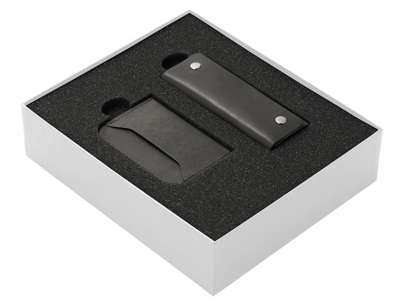 Подарочный набор Long River: картхолдер, ключница Подарочный набор Long River: картхолдер, ключница