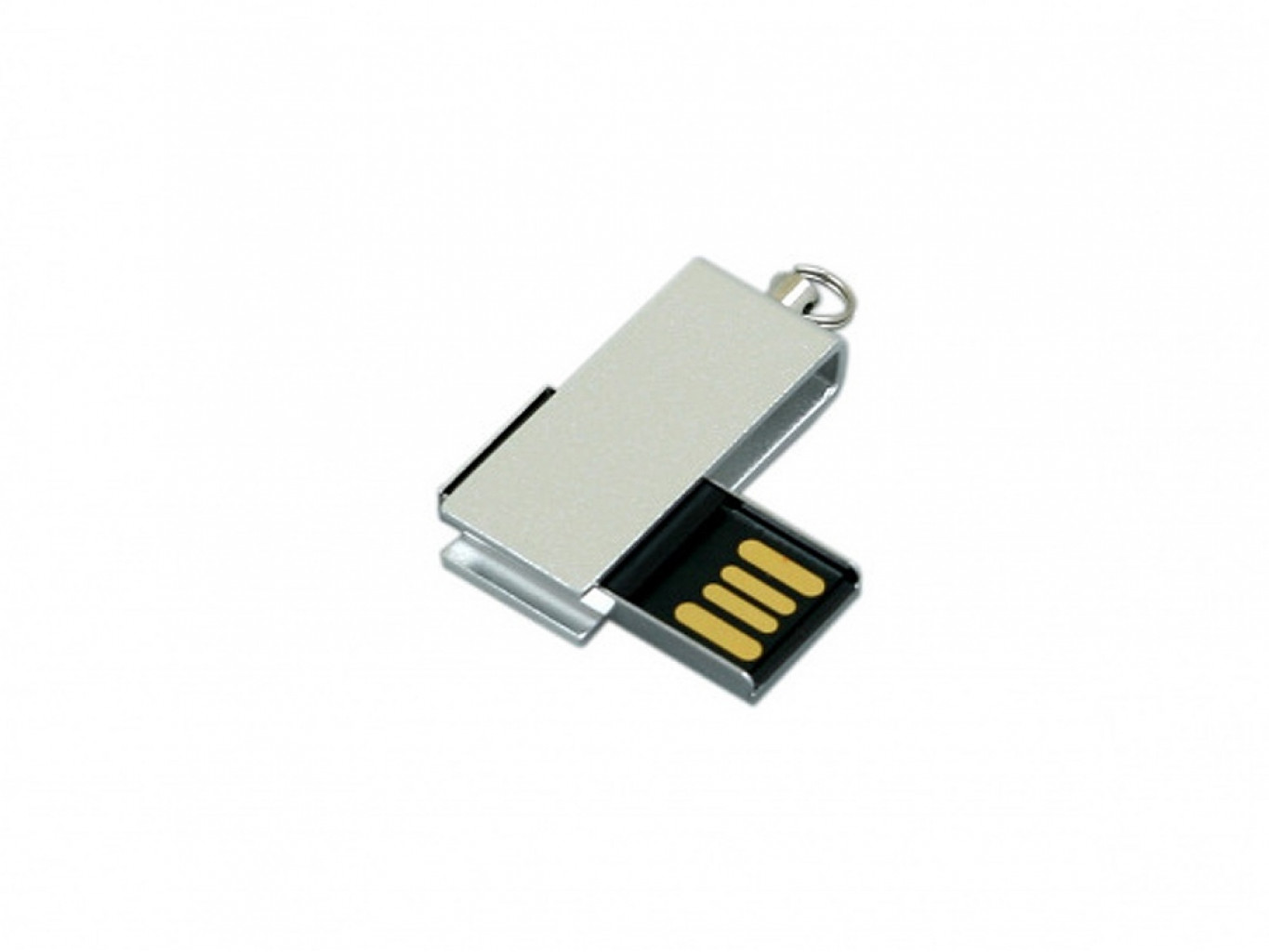 USB 2.0- флешка мини на 16 Гб с мини чипом в цветном корпусе