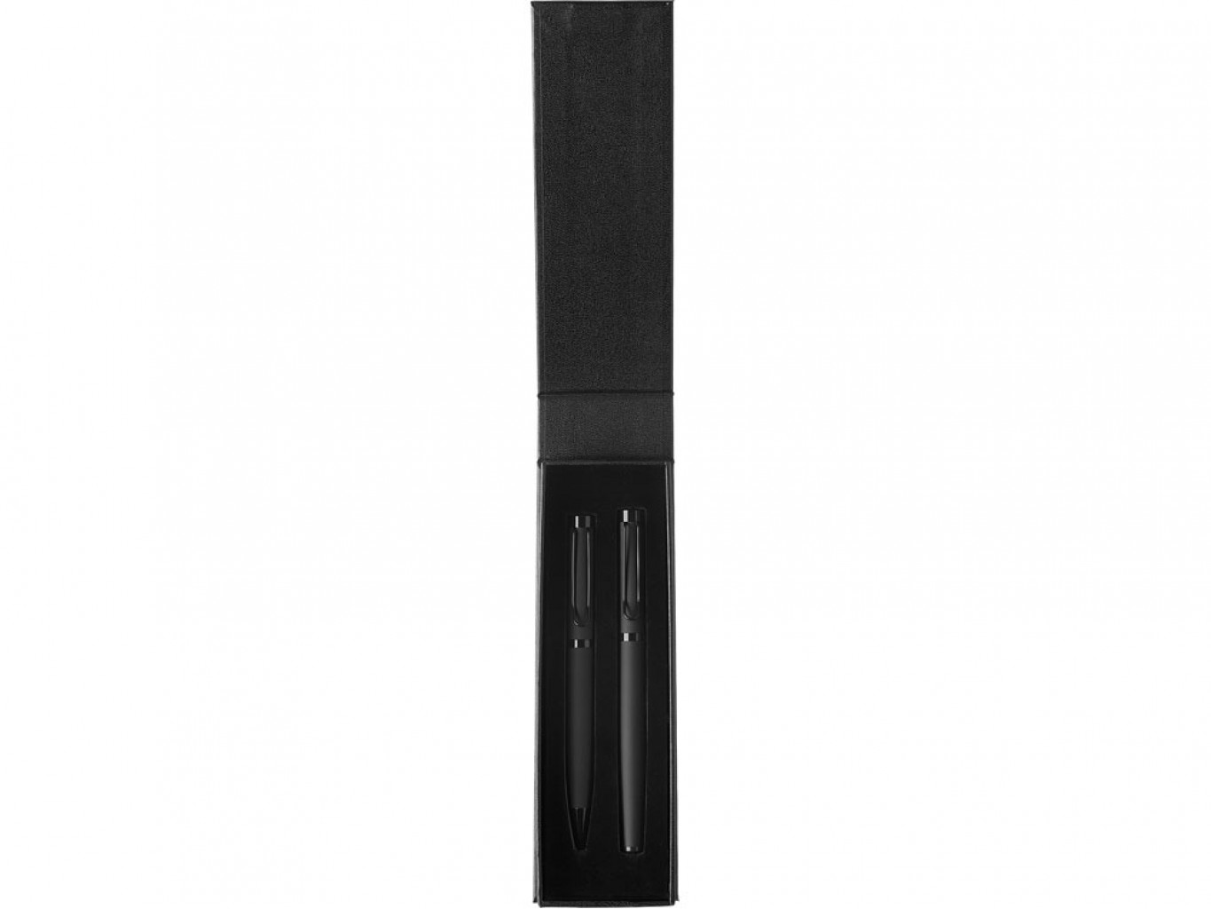 Подарочный набор из 2-х ручек «Black Lama» soft-touch